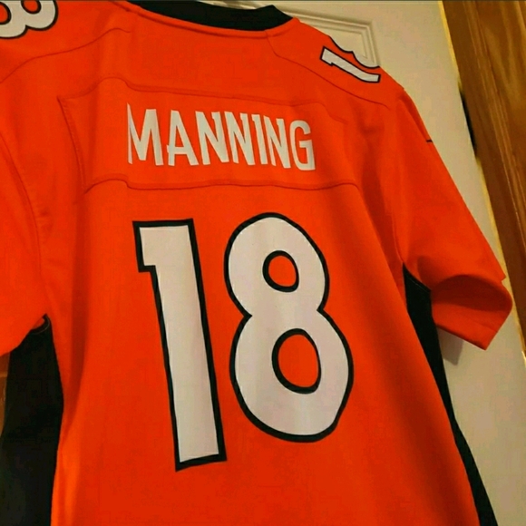 🔥Denver Broncos Peyton Manning #18 NFL Nike 🏈 - Picture 8 of 11